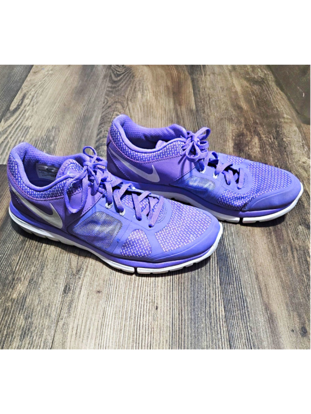 Nike Flex 2014 RN Women's Running Shoes Size 9.5 Purple Atomic Violet 642835